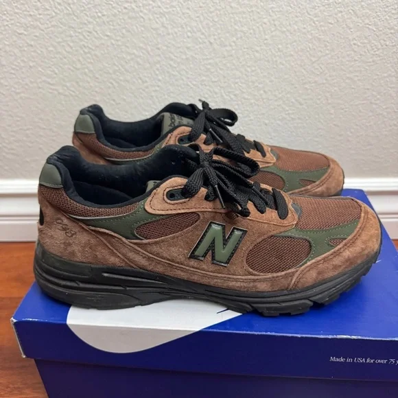 New Balance 993 Aime Leon Dore Brown Beef Broccoli Size 10.5
